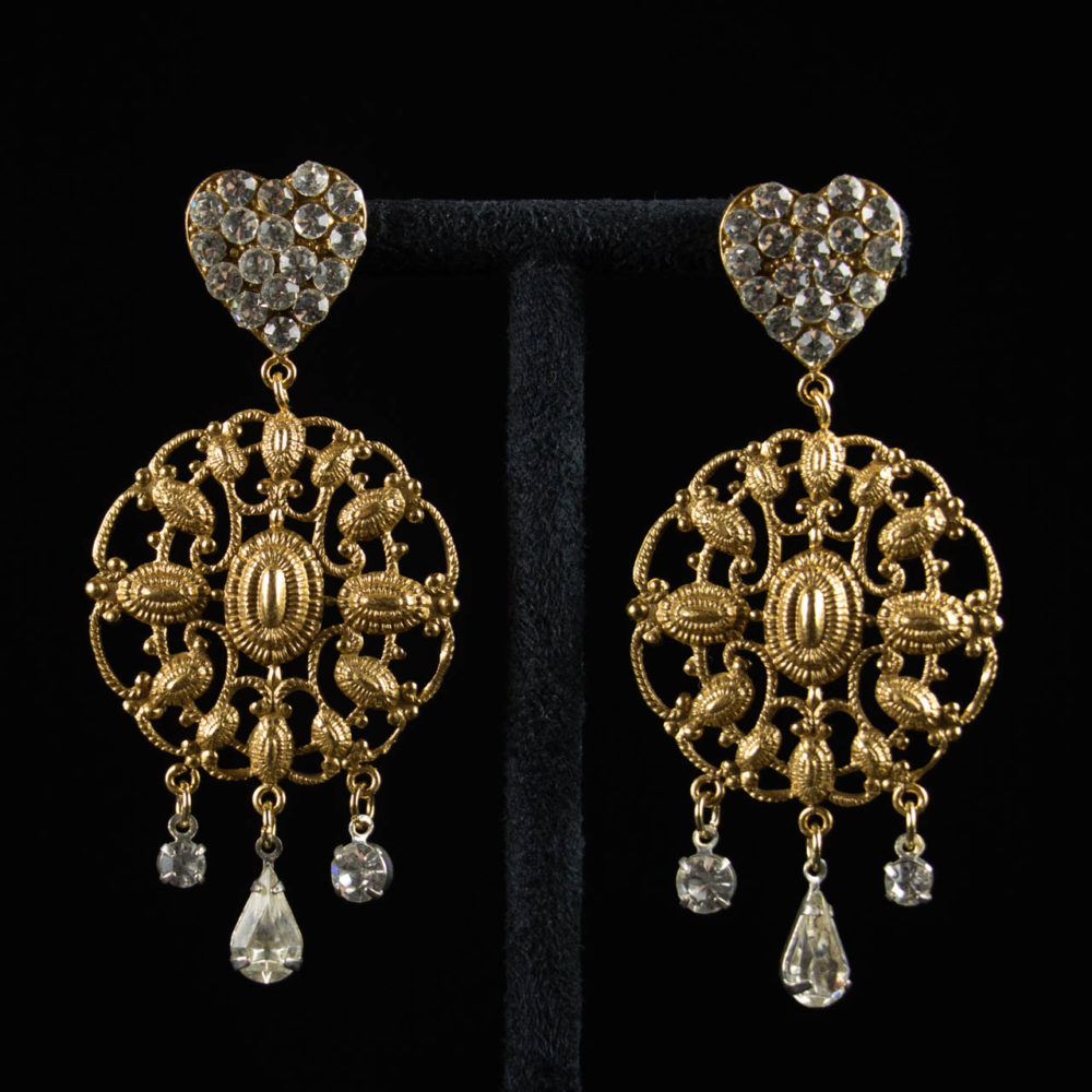 Boucles d'oreilles Rosace