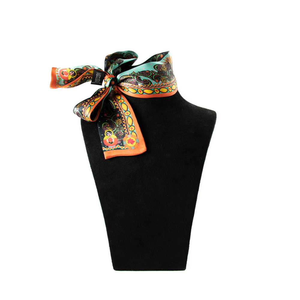 Mini Foulard Russie | Satin de Soie – Image 2