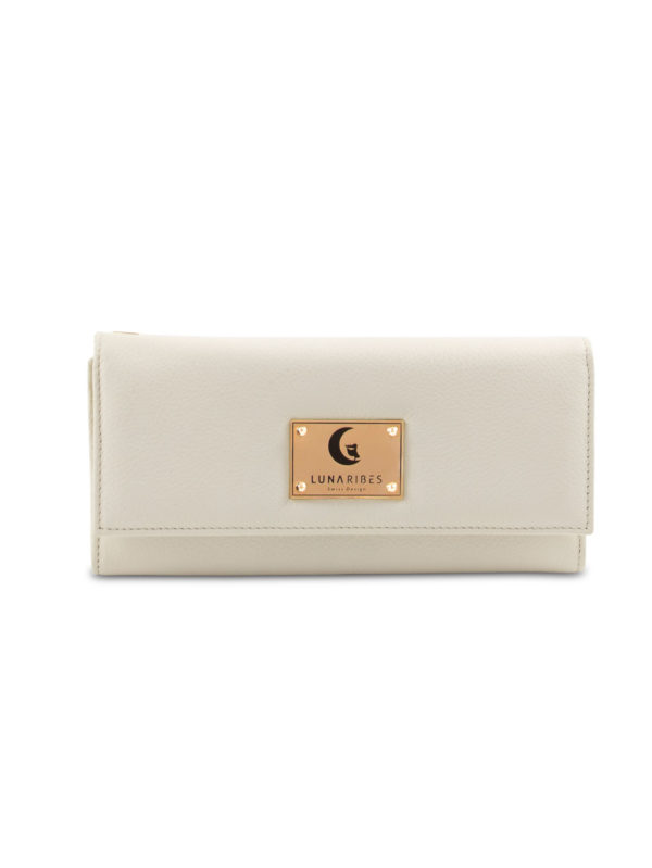 Portefeuille | Cuir de Vachette - Blanc