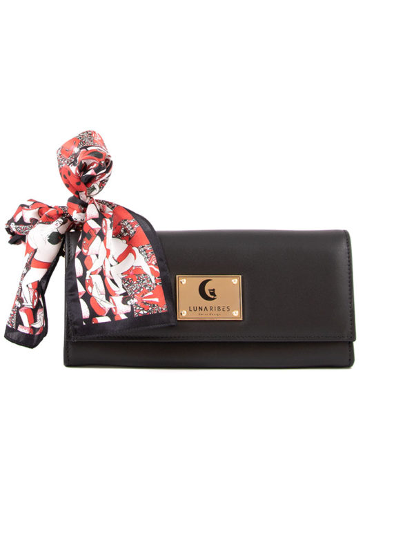 Portefeuille Japon | Cuir de Vachette - Noir