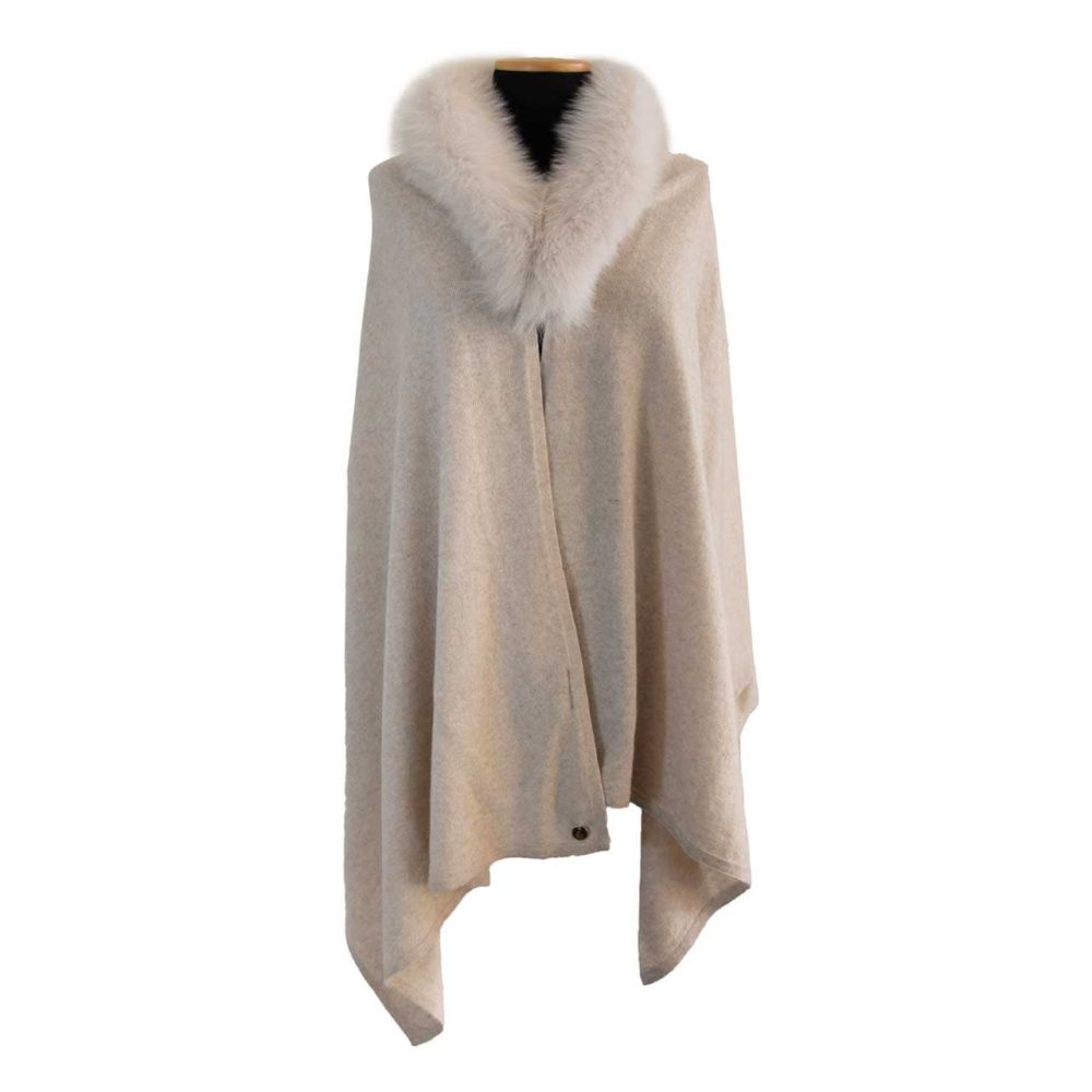 Cape longue beige