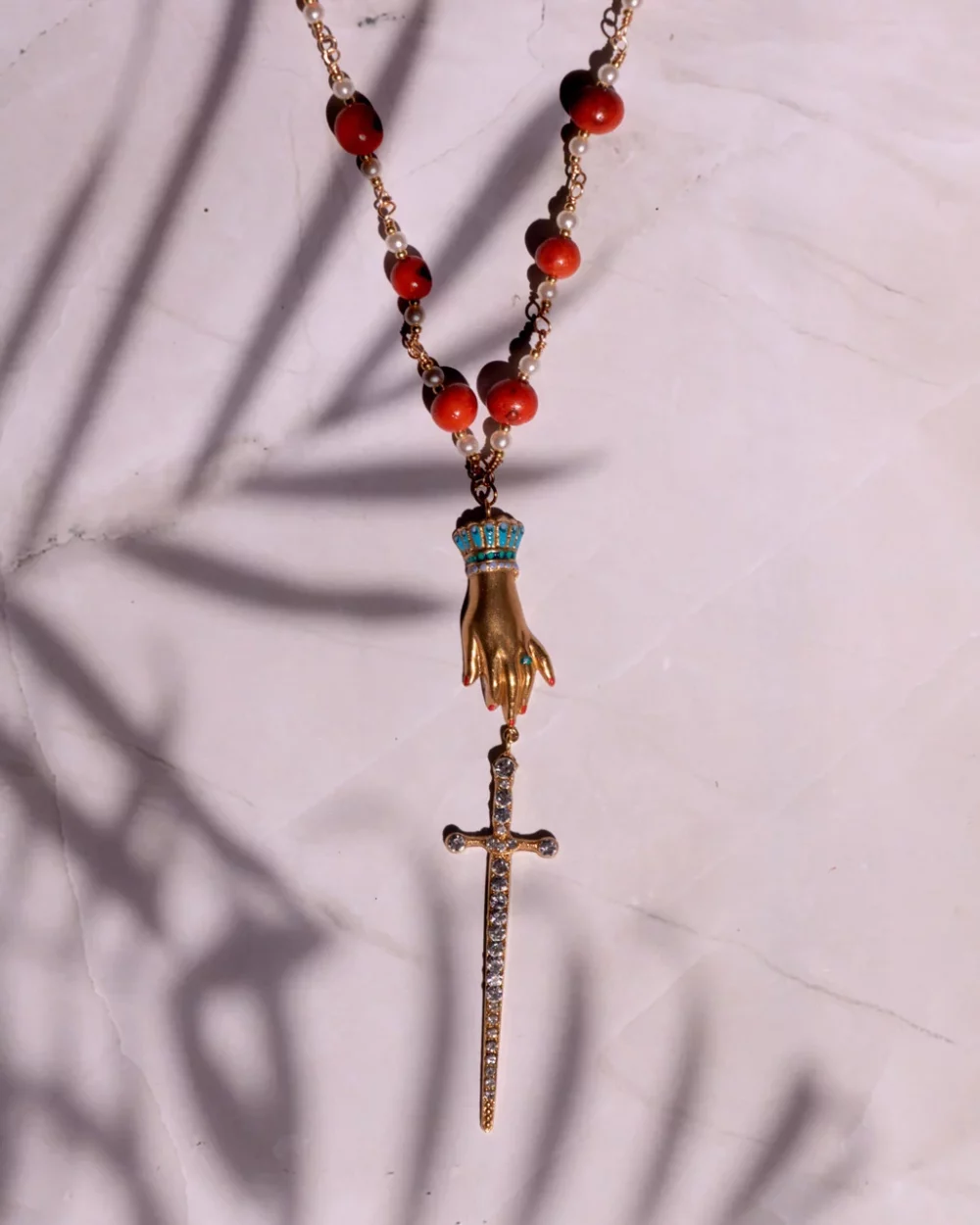 Collier pendentif Épée